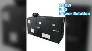 15KW LPG 発電機 20KVA 4Y エンジン水冷