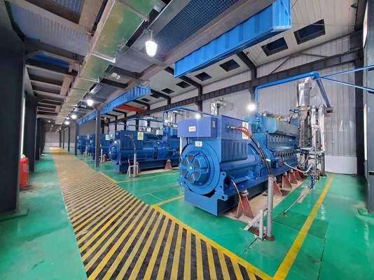 良い価格 1000KW 1MWの天燃ガスのバイオガスの発電機セットの動力火車の開いた容器 オンライン