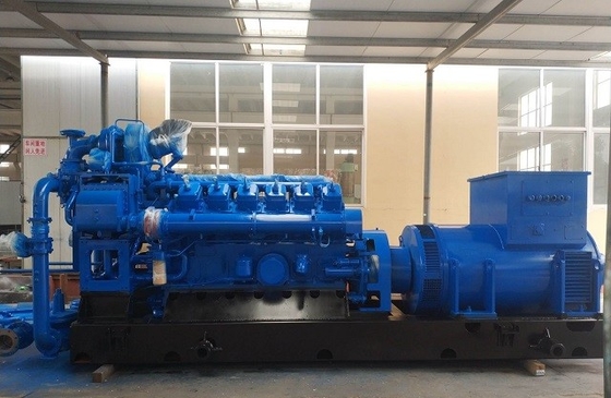 良い価格 低いエンジン スピードの長い耐用年数連続的な800KW 1000KVAの天燃ガスのバイオガスの発電機セット動力火車 オンライン