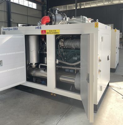 良い価格 150kW 天然ガス サイレントコージェネレーション 熱電併給 環境に優しい設計 オンライン