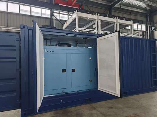 良い価格 プレミアム 160-200kW 天然ガス バイオガス CHP 発電機 86.1% 全体効率と熱回収システム オンライン