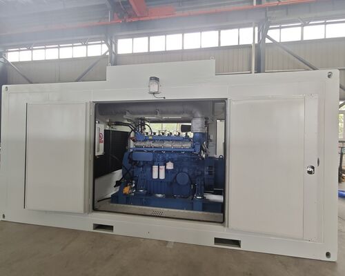 良い価格 300kw 400kVA 400kw 500kVA ユーチャイ・ウェイチャイ バドウィン エンジン 防雨 防音 コンテナ 屋外 静かな CNG 電動ガス 発電機 オンライン