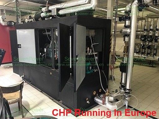 良い価格 電気開始50Hz 200KWの天燃ガスの廃熱発電の植物 オンライン