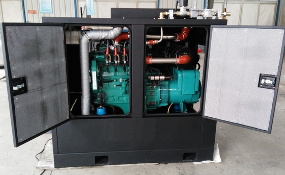 良い価格 より高い全体的効率と証明される低雑音の天燃ガスCHP BHKW 35KWのセリウム オンライン