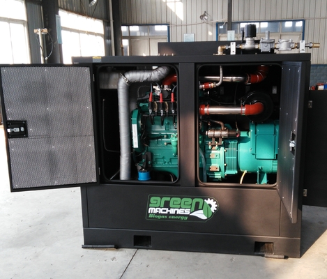 良い価格 熱湯の農場の電源を熱するために証明されるバイオガスCHP BHKW 30KW 40KVAのセリウム オンライン